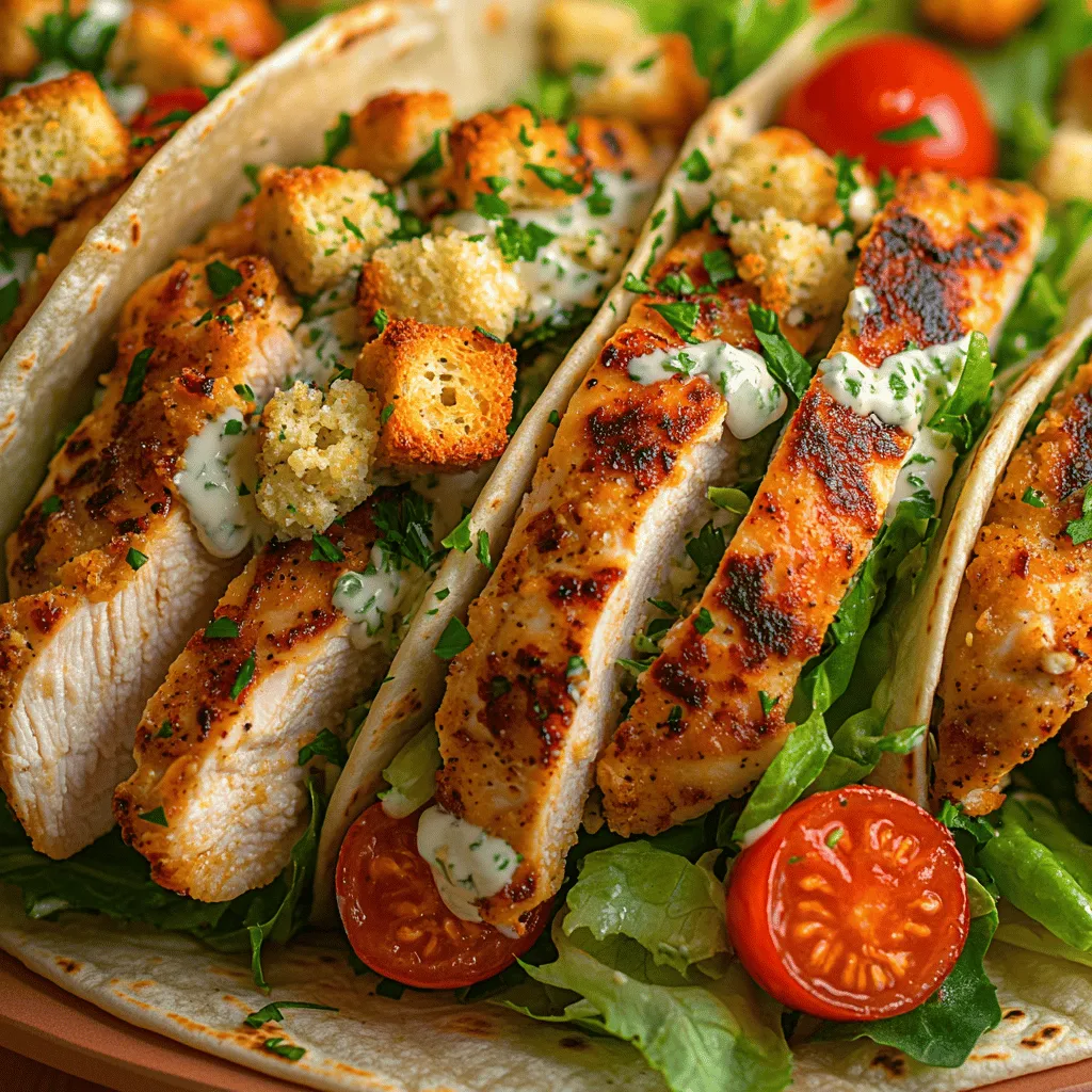 The Crunchy Caesar Delight Wraps are not just another dish; they are a celebration of textures and flavors. The crispiness of the chicken, the crunch of fresh vegetables, and the rich creaminess of the Caesar dressing come together to create a symphony of taste in each bite. What truly sets this recipe apart is its versatility. You can enjoy it as a quick lunch at work, a satisfying dinner at home, or even as a healthy meal-prep option that you can grab on the go. Additionally, it allows for customization, so you can add or substitute ingredients based on your personal preferences or dietary needs.