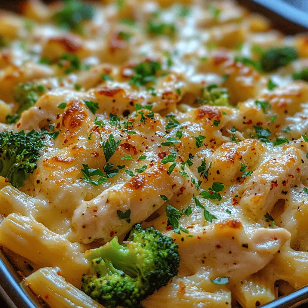 If you are searching for a dish that perfectly combines comfort, flavor, and ease of preparation, look no further than the creamy chicken Alfredo bake. This indulgent casserole is a beloved favorite in many households, known for its rich and velvety sauce that clings to perfectly cooked pasta and tender pieces of chicken. The appeal of this dish lies not only in its creamy goodness but also in its versatility. Whether you are planning a cozy family dinner, hosting a gathering with friends, or preparing meals for the week, this creamy chicken Alfredo bake fits the bill effortlessly.