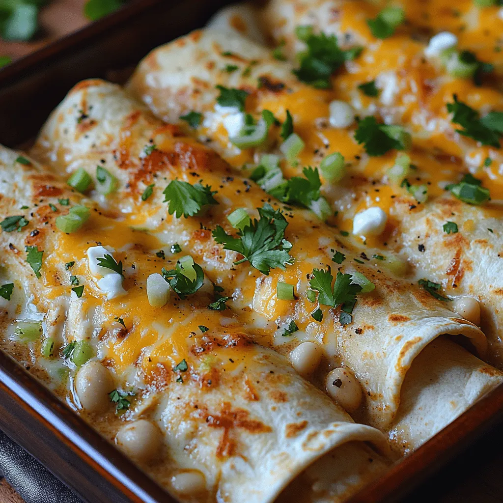 When it comes to cozy, hearty meals that your entire family will love, few dishes can compete with Creamy Slow Cooker White Chicken Enchiladas. This comforting culinary delight is the perfect intersection of flavor and convenience, making it a staple for busy weeknights and a crowd-pleaser for gatherings. With its rich, creamy texture and seasoned chicken rolled in warm tortillas, this dish offers a satisfying experience for everyone at the table.
