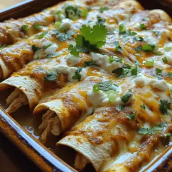 When it comes to cozy, hearty meals that your entire family will love, few dishes can compete with Creamy Slow Cooker White Chicken Enchiladas. This comforting culinary delight is the perfect intersection of flavor and convenience, making it a staple for busy weeknights and a crowd-pleaser for gatherings. With its rich, creamy texture and seasoned chicken rolled in warm tortillas, this dish offers a satisfying experience for everyone at the table.