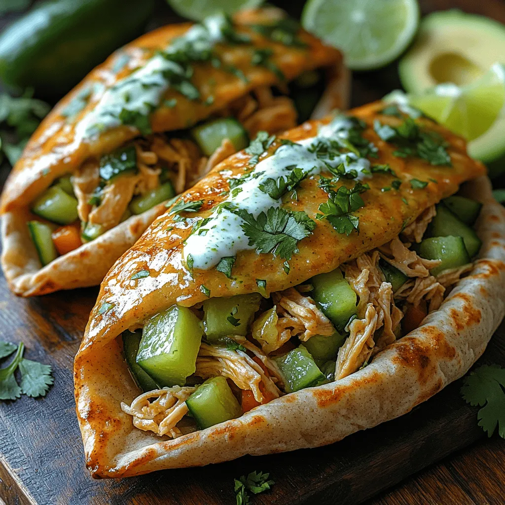 In the realm of quick and nutritious meals, few dishes can rival the appeal of Cucumber Lime Chicken Pockets. This delightful recipe offers a fresh, flavorful, and health-conscious option perfect for busy weeknights or casual gatherings with friends and family. With a harmonious balance of protein, vibrant vegetables, and zesty flavors, these chicken pockets are not only easy to prepare but also highly customizable to cater to various palates and dietary preferences. Whether you’re a seasoned cook or a kitchen novice, the simplicity of this recipe ensures that you can whip it up in no time, making it an ideal choice for any occasion.