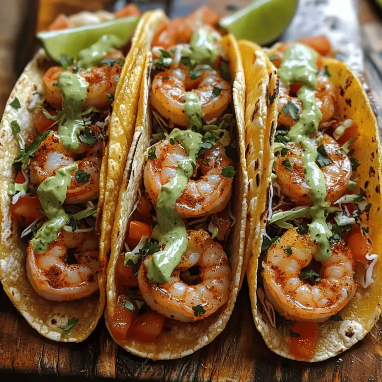 If you're in search of a dish that embodies the vibrant flavors of coastal cuisine, look no further than zesty shrimp tacos with avocado crema. This recipe is not only a feast for the senses but also a delightful way to bring the taste of summer into your kitchen, no matter the season. The combination of succulent shrimp, fresh vegetables, and a creamy avocado sauce creates a symphony of flavors that will tantalize your taste buds.