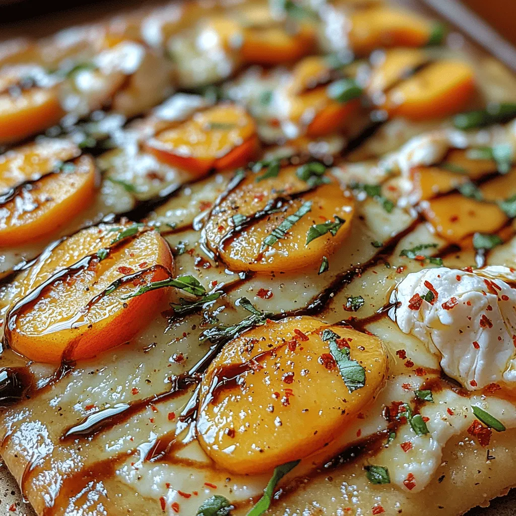 To create a culinary masterpiece, it’s essential to understand the key components that make up the Peach Burrata Flatbread. Each ingredient plays a crucial role in enhancing the dish's overall flavor profile, and knowing how to select and prepare them is the first step towards achieving perfection.
