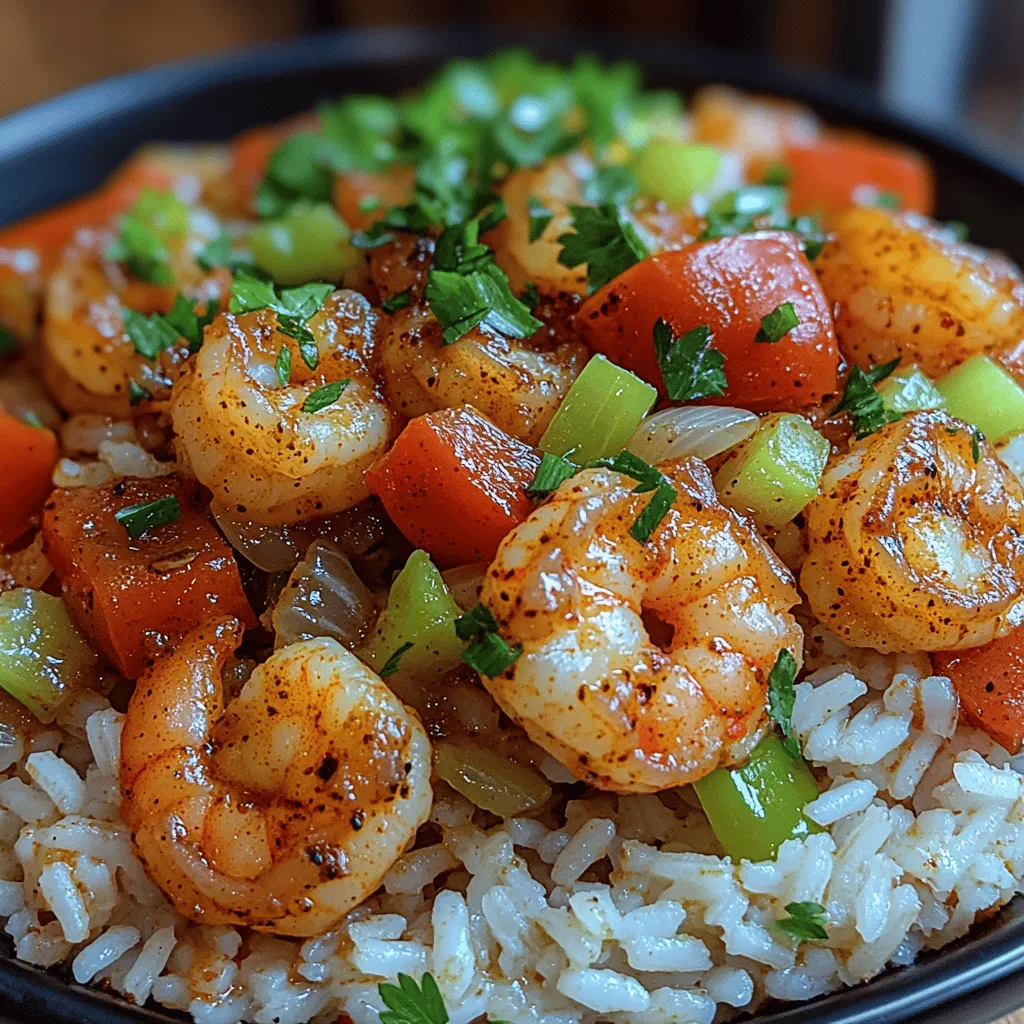 If you're looking for a dish that combines comfort and excitement, look no further than Spicy Shrimp Dirty Rice Delight. This culinary masterpiece is not just a meal; it’s a celebration of flavors that pays homage to the rich heritage of Louisiana cuisine. Dirty rice is a traditional Creole dish that has been adapted in various ways, but what remains constant is its ability to infuse warmth and spice into any occasion. The marriage of succulent, spicy shrimp with savory rice creates a dish that is both hearty and satisfying, making it perfect for everything from festive gatherings to casual weeknight dinners.