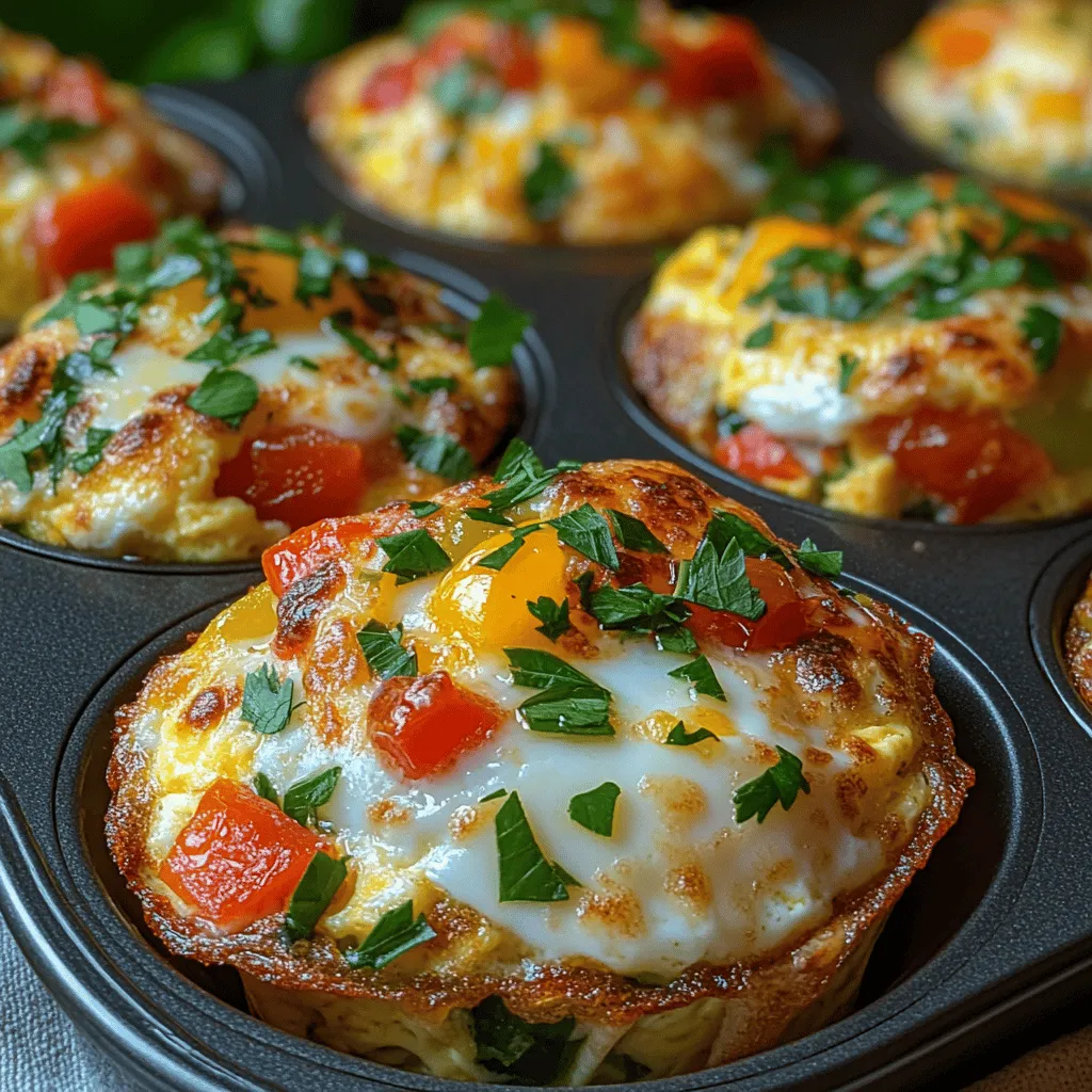 In today’s fast-paced world, the trend towards healthy and quick breakfast options has become more pronounced than ever. With busy schedules and rising health consciousness, many individuals are seeking meals that are not only nutritious but also easy to prepare and consume. Enter the Colorful Loaded Veggie Omelet Muffins — a delightful and vibrant solution to breakfast that checks all the right boxes. These omelet muffins are packed with a medley of fresh vegetables, offering a delicious way to kickstart your day with energy and nutrition.