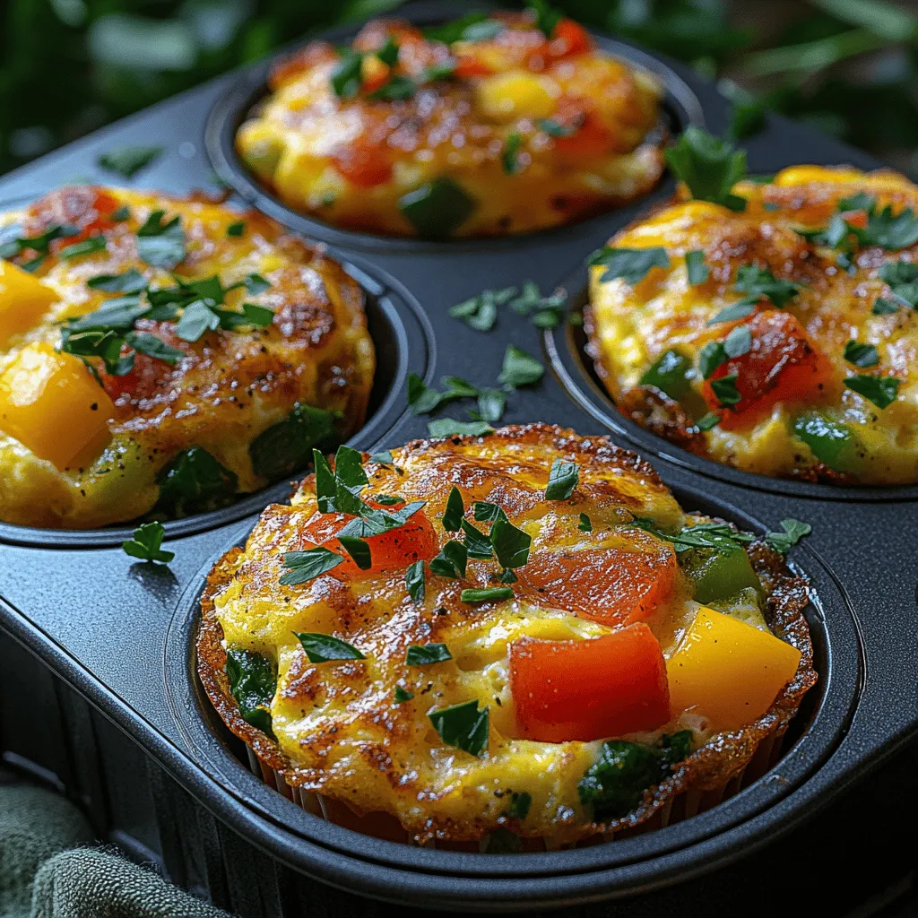 In today’s fast-paced world, the trend towards healthy and quick breakfast options has become more pronounced than ever. With busy schedules and rising health consciousness, many individuals are seeking meals that are not only nutritious but also easy to prepare and consume. Enter the Colorful Loaded Veggie Omelet Muffins — a delightful and vibrant solution to breakfast that checks all the right boxes. These omelet muffins are packed with a medley of fresh vegetables, offering a delicious way to kickstart your day with energy and nutrition.