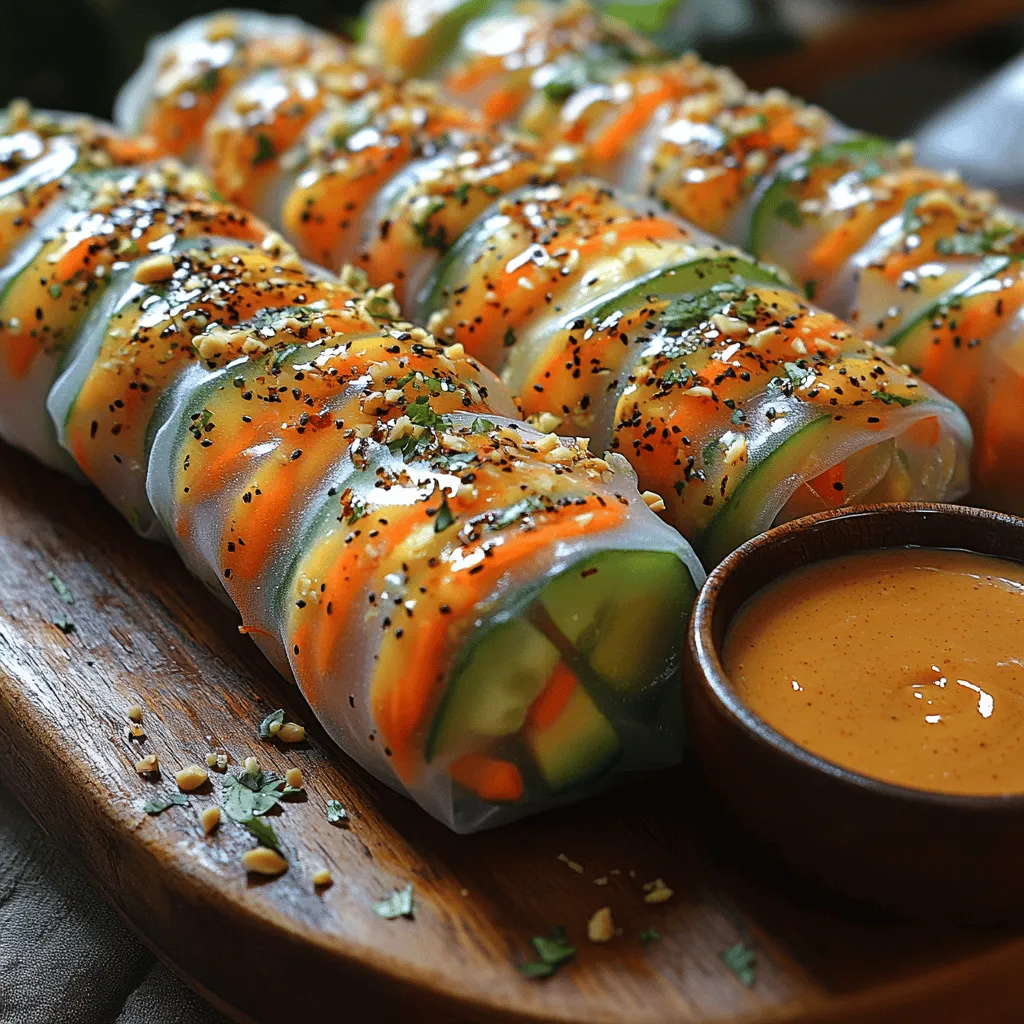 As the weather heats up, finding light and healthy meal options becomes essential. Enter summer rolls, a delightful and fresh dish that perfectly embodies the flavors of summer. These light wraps are not only visually appealing but also provide a burst of flavor with every bite, making them an ideal choice for warm days. The combination of crisp cucumber and sweet mango in this recipe for Refreshing Cucumber Mango Summer Rolls offers a tantalizing contrast that will excite your taste buds.