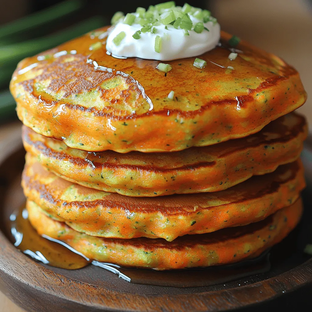 Rainbow Sunshine Carrot Zucchini Pancakes: A Wholesome Recipe for All Ages
