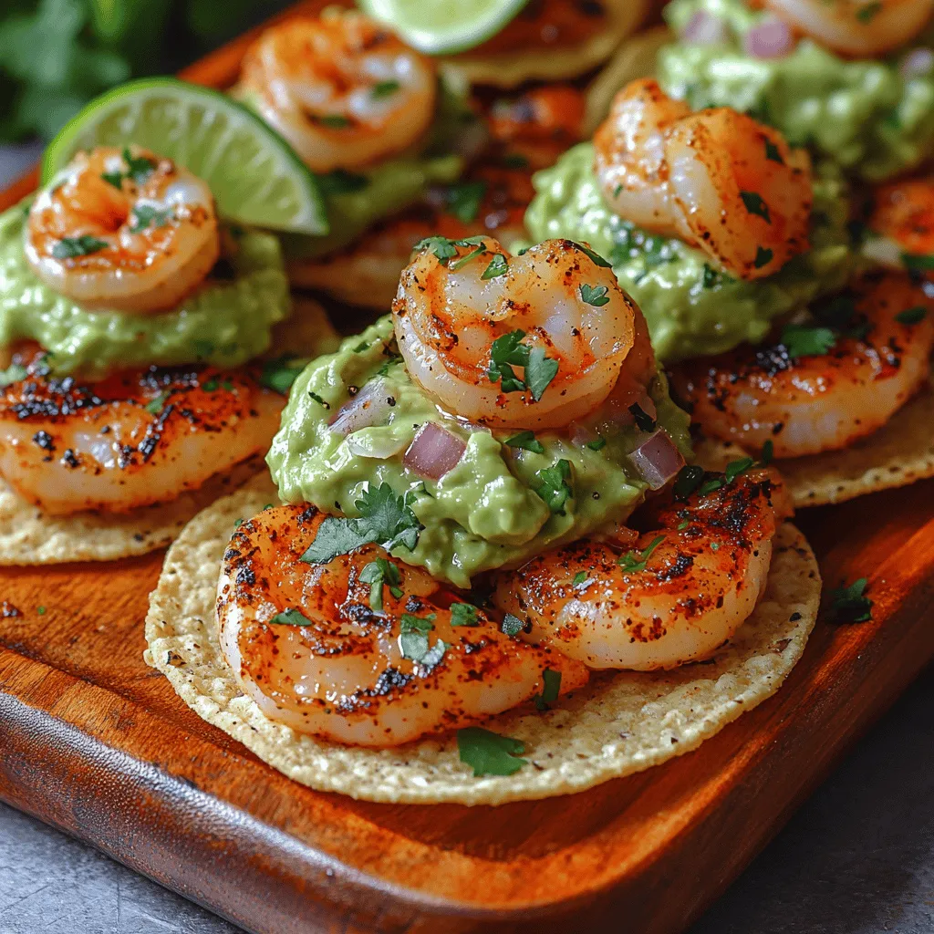 When it comes to appetizers, few dishes can rival the appeal of Spicy Shrimp Guacamole Bites. This delectable treat combines the ocean's bounty with the creamy richness of avocados, creating a bite-sized explosion of flavor that is sure to tantalize your taste buds. These bites are not just an ordinary appetizer; they are a celebration of bold flavors and vibrant textures, making them an ideal choice for social gatherings, parties, or a cozy night in with family and friends.