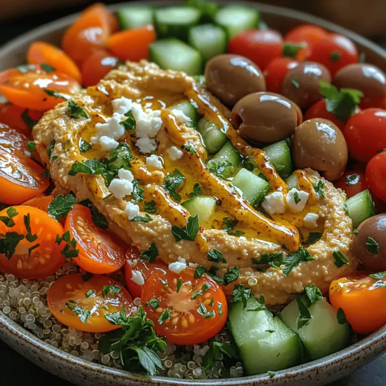 In recent years, the trend of plant-based eating has surged in popularity, capturing the hearts and plates of food enthusiasts around the world. From health-conscious individuals to environmentally aware consumers, more people are seeking out meals that align with a plant-based lifestyle. This shift not only promotes better health through nutrient-rich ingredients but also supports sustainable food practices. One delicious way to embrace this trend is through vibrant and satisfying dishes like the Roasted Garlic Hummus Veggie Bowl.