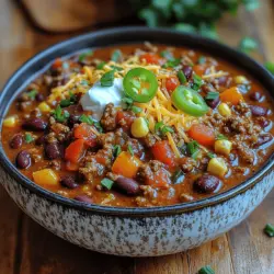 Chili is more than just a dish; it’s a comforting staple that warms the soul and brings people together. Whether served at a family gathering, a tailgate party, or simply enjoyed on a chilly evening at home, its hearty nature and complex flavors make it a beloved choice among many. The beauty of chili lies in its versatility; it can be made to suit various dietary preferences, from meat-based recipes packed with ground beef to vegetarian or even vegan versions that cater to a plant-based lifestyle.