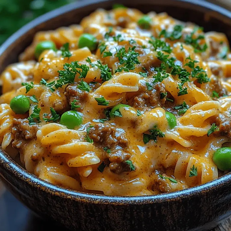 Comfort food has a special place in all our hearts, evoking warm memories and a sense of home. There's something undeniably satisfying about a hearty meal that brings everyone together, and when it comes to quick and easy weeknight dinners, one-pot meals reign supreme. Enter Cheesy Ranch Delight Pasta—a dish that perfectly marries rich flavors with creamy textures, making it an ideal choice for families seeking a satisfying meal that pleases even the pickiest of eaters. This recipe not only delivers on taste but also promises convenience, allowing you to whip up a delightful dinner without the stress of multiple pots and pans to clean up afterward.