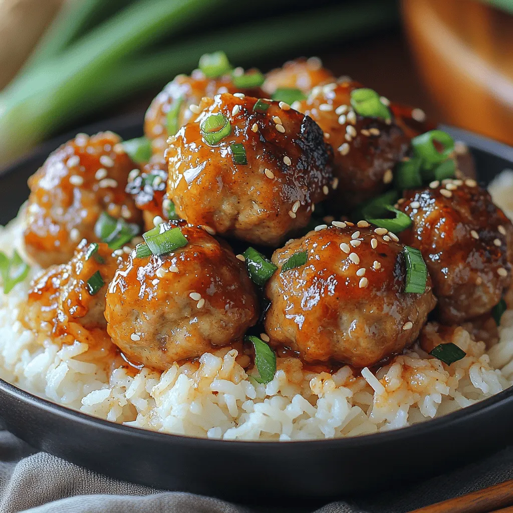 If you’re in search of a dish that packs a punch of flavor while being incredibly versatile, look no further than Savory Ginger Soy Glazed Meatballs. This delightful recipe draws inspiration from Asian cuisine, blending the warm, aromatic notes of ginger and garlic with the umami-rich depth of soy sauce. Not only do these meatballs make for a satisfying main dish, but they also shine as an appetizer or a component of a meal prep plan.