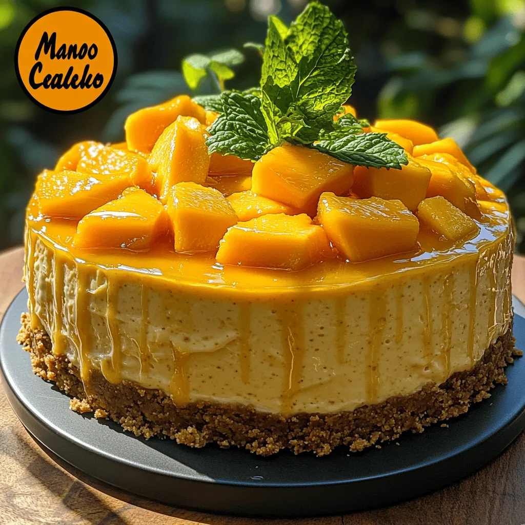 As the sun shines brighter and the temperatures rise, our cravings shift towards light, refreshing desserts that offer a burst of flavor without the need for hours of baking. Enter the Tropical Delight No-Bake Mango Cheesecake, a luscious treat that encapsulates the essence of warm, sunny days with its vibrant mango flavor and creamy texture. This cheesecake not only delights the taste buds but also brings a splash of tropical flair to any gathering, whether it's a summer barbecue, a festive celebration, or a casual family dinner.