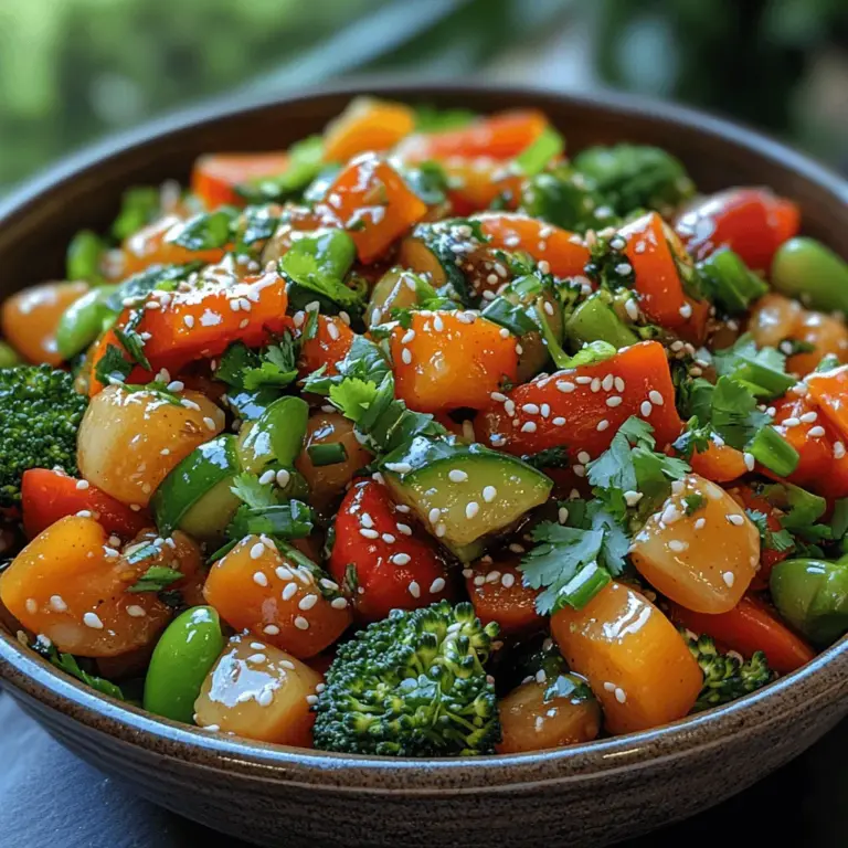 As the warm sun beckons the arrival of summer, vibrant colors and fresh flavors come to life in gardens across the country. This season is a treasure trove of seasonal vegetables, each bursting with flavor and nutrition. Cooking with fresh, seasonal produce not only enhances the taste of your dishes but also provides a wealth of health benefits, allowing you to enjoy the best that nature has to offer. One of the finest ways to showcase these garden-fresh ingredients is through a delightful stir-fry, a method that celebrates the beauty of simplicity while delivering a burst of flavor in every bite.