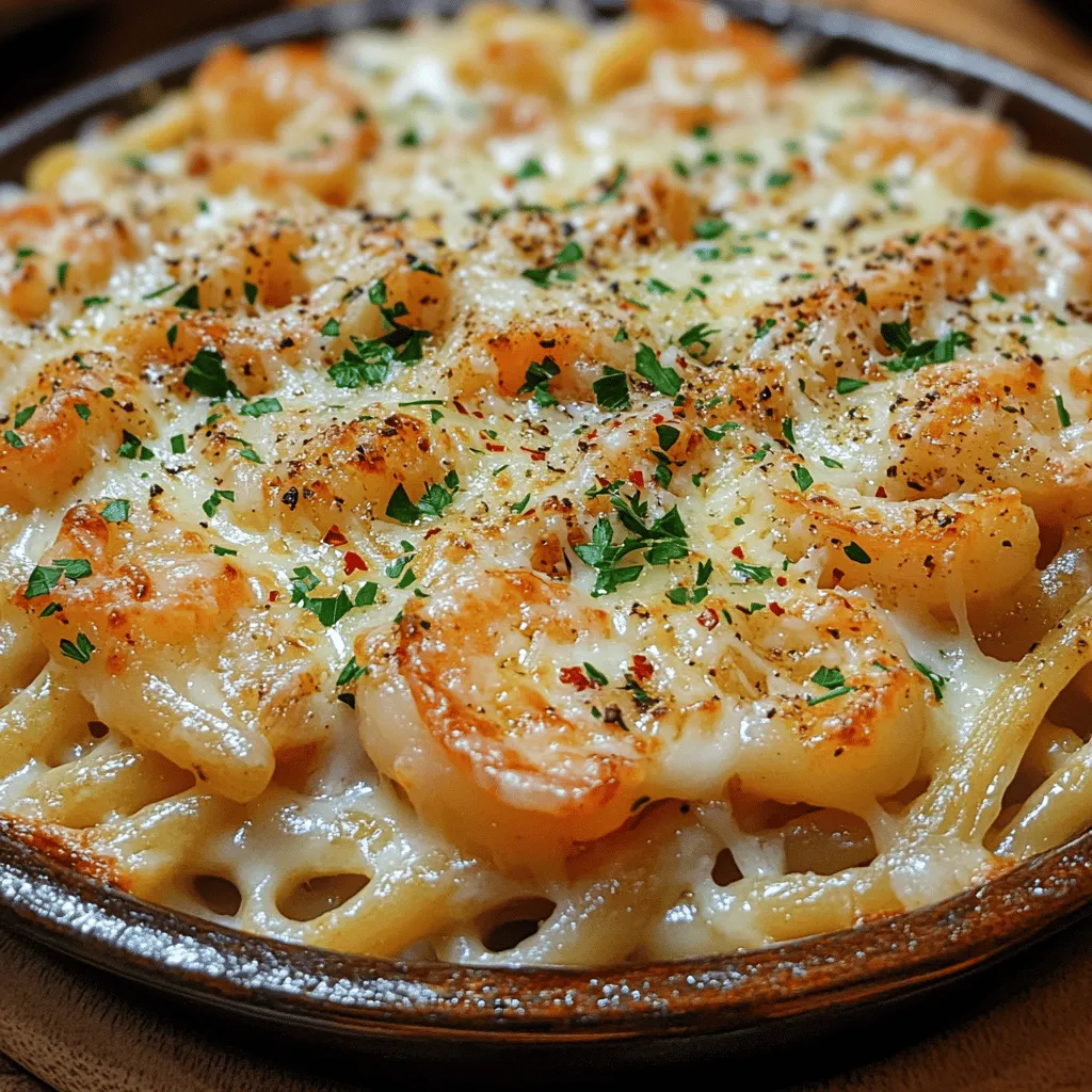 Before diving into the heart of your Shrimp Scampi Pasta Bake, preheating your oven is a crucial step that should never be overlooked. Setting your oven to the appropriate temperature ensures that your dish cooks evenly and thoroughly. For this recipe, you should preheat your oven to 375°F (190°C). This moderate temperature allows the cheese to melt beautifully without burning, while also providing enough heat to adequately warm the pasta and shrimp mixture. Remember, an oven that hasn’t reached the desired temperature can lead to uneven cooking, so give it a few minutes to reach that perfect heat before you put your dish in.
