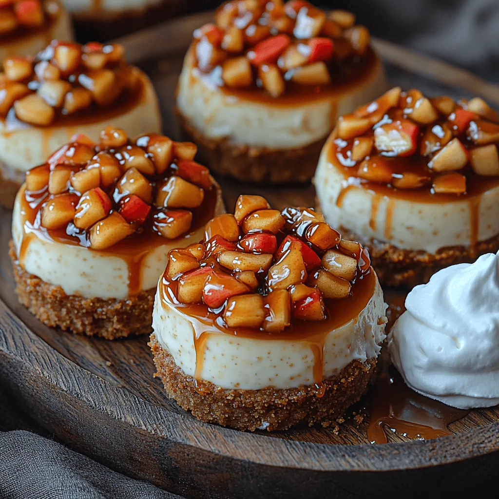 The foundation of any great recipe lies in its ingredients. Let’s dive into what makes Mini Caramel Apple Cheesecake Bites special.