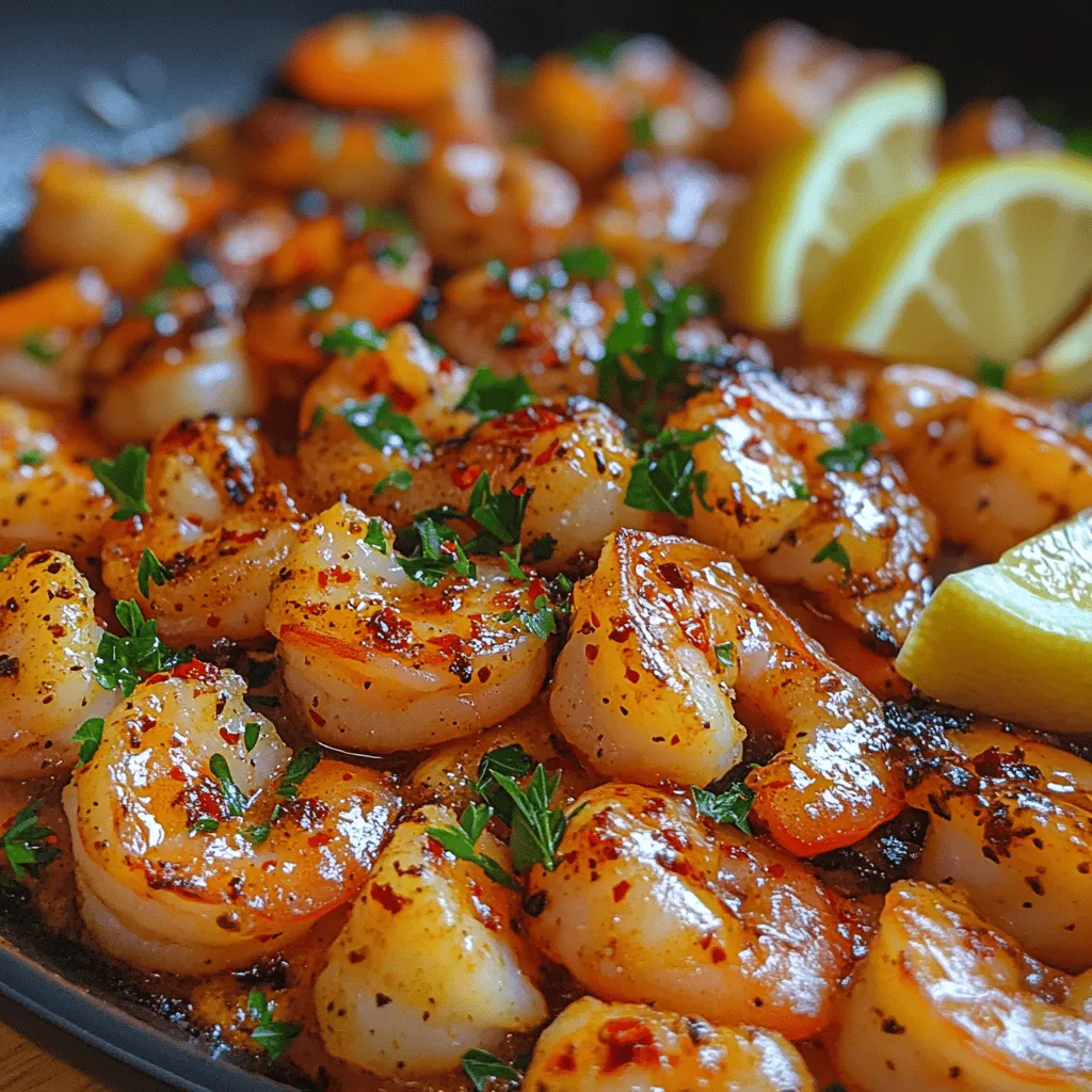 If you’re on the hunt for a dish that packs a flavorful punch and can be prepared in a flash, look no further than the Spicy Garlic Shrimp Fiesta. This tantalizing recipe combines succulent shrimp with bold spices and aromatic garlic, creating a meal that is as delightful to the palate as it is visually appealing. Whether you're hosting a dinner party or simply enjoying a cozy night in, this dish is sure to impress and satisfy your taste buds.