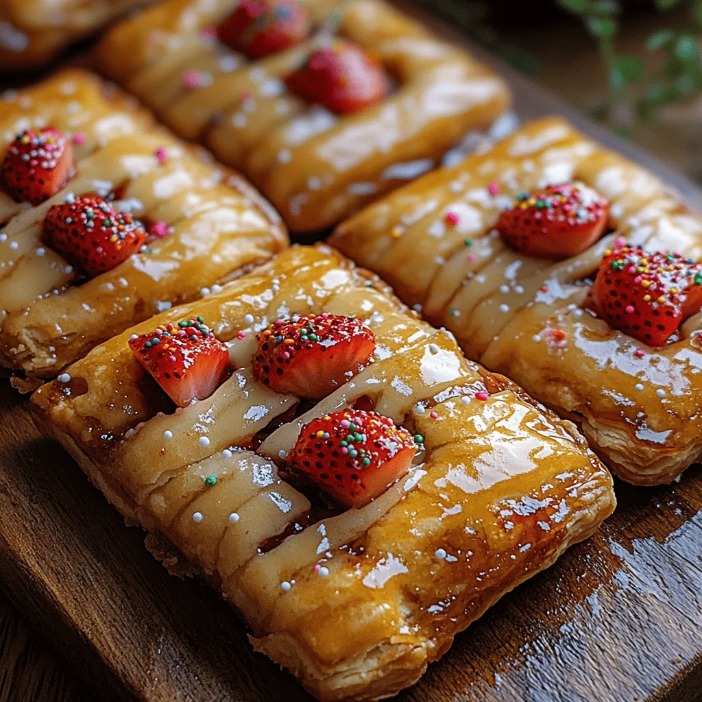 Indulging in homemade treats can be a joyful experience, and nothing says comfort quite like freshly baked pop tarts. These delightful pastries have become a nostalgic favorite for many, evoking memories of childhood breakfasts and after-school snacks. While store-bought versions are convenient, there’s something truly special about creating your own pop tarts from scratch. This guide will walk you through the process of making delicious strawberry pop tarts, featuring a buttery pastry crust filled with a sweet strawberry mixture and topped with a delightful icing. Not only are these pop tarts delicious, but they also offer a fun and rewarding baking experience that you can share with family and friends.