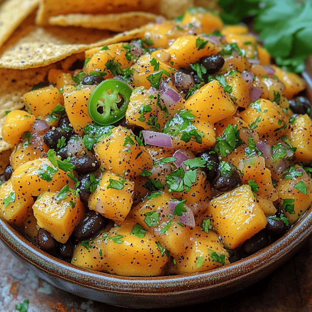 As summer approaches, the call for vibrant, refreshing flavors becomes irresistible. Tropical salsas, in particular, embody the essence of sunny days and outdoor gatherings, bringing a burst of color and taste to any table. Among these delightful concoctions is the Tropical Zest Mango Black Bean Salsa, a unique blend that marries the sweet juiciness of ripe mangoes with the hearty, robust flavor of black beans. This salsa not only dazzles the senses with its striking colors but also offers a tantalizing combination of flavors that can elevate a simple tortilla chip to gourmet status.