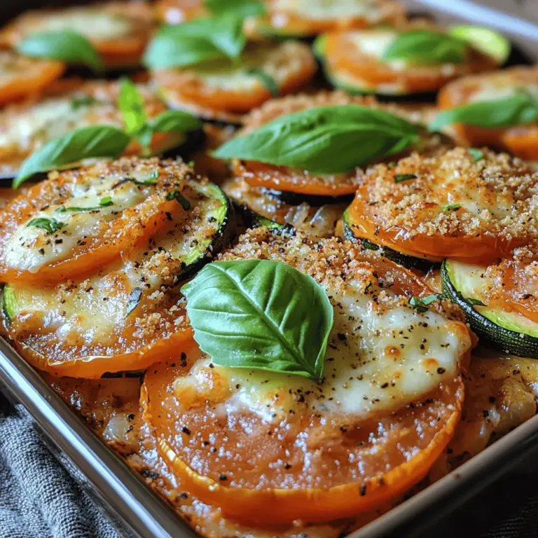 To truly appreciate the Cheesy Tomato Zucchini Delight, we must delve into the key ingredients that bring this dish to life. Each component plays a vital role in creating the final masterpiece, ensuring a balance of flavors and textures that are simply unforgettable.