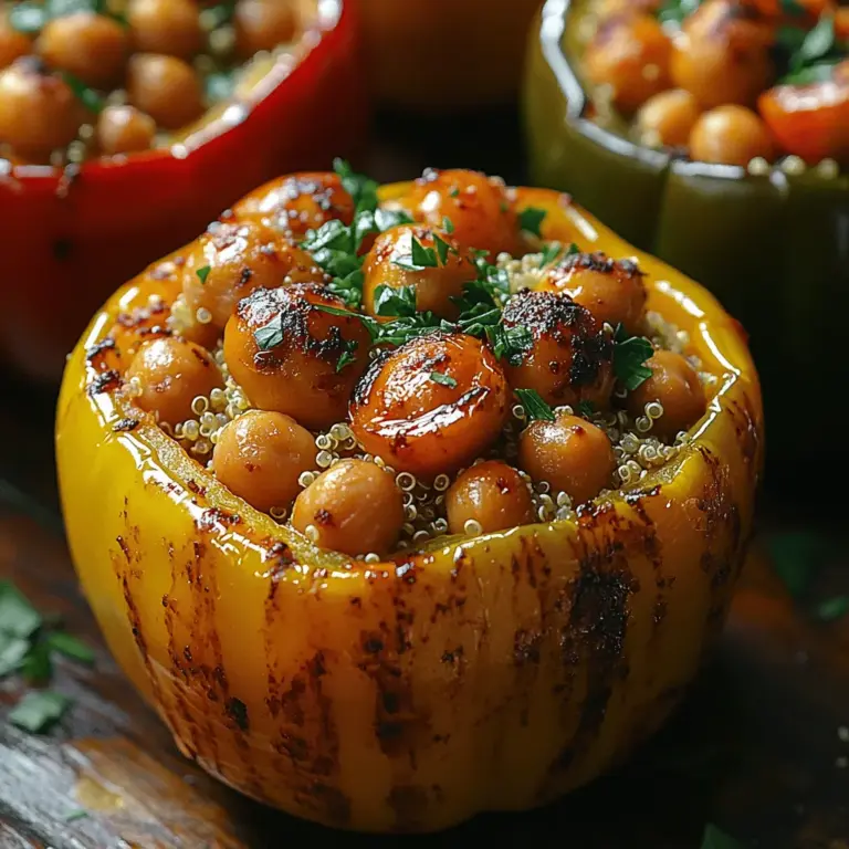 The Mediterranean diet has garnered a reputation as one of the healthiest eating patterns worldwide, celebrated for its focus on whole foods, fresh ingredients, and a balance of flavors that tantalize the taste buds. This diet is rich in fruits, vegetables, whole grains, legumes, nuts, and healthy fats, all of which contribute to a myriad of health benefits, including improved heart health, weight management, and reduced risk of chronic diseases. Among the many delightful dishes inspired by this vibrant culinary tradition, Mediterranean Quinoa Stuffed Peppers stand out as a colorful and nutritious option that is both hearty and satisfying.