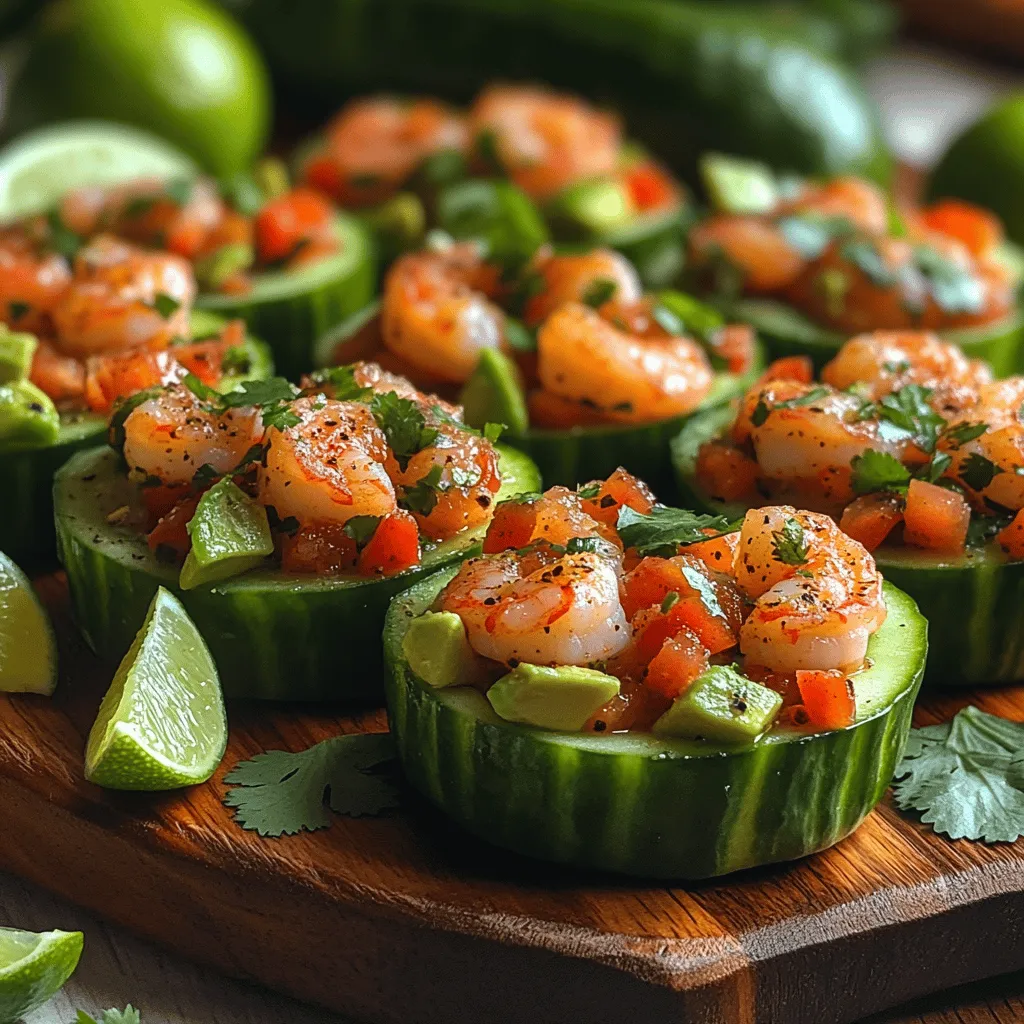 Zesty Shrimp Cucumber Cups are a vibrant and refreshing appetizer that will elevate any gathering, from casual brunches to elegant dinner parties. With their delightful presentation and burst of flavor, these cucumber cups are sure to impress your guests while being light and health-conscious. The combination of succulent shrimp, crisp cucumbers, and zesty dressing creates a dish that is not only visually appealing but also packed with nutrition.