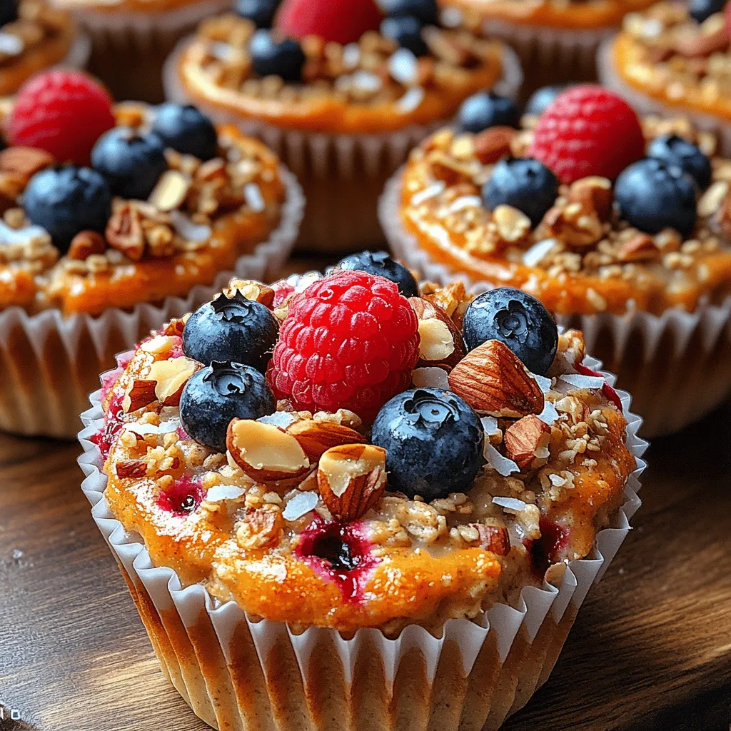 Baked oatmeal has gained popularity as a versatile and wholesome breakfast option. With the ability to serve multiple portions, it’s a practical choice for families or those who like to prepare meals in advance. The concept is simple: mix together oats, liquid, and your favorite add-ins, then bake them into portable cups or bars. This flexibility allows for endless variations, making it easy to adapt the recipe to fit your taste preferences or dietary needs.