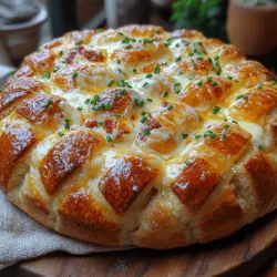 If you’re looking for a crowd-pleaser that combines gooey cheese, crispy bacon, and savory ranch flavors, look no further than Cheesy Bacon Ranch Delight Pull Apart Bread. This dish is not only visually stunning but also incredibly delicious, making it the perfect addition to any gathering. Whether you're hosting a lively game day party, a cozy family get-together, or a festive holiday celebration, this pull-apart bread is sure to steal the show.