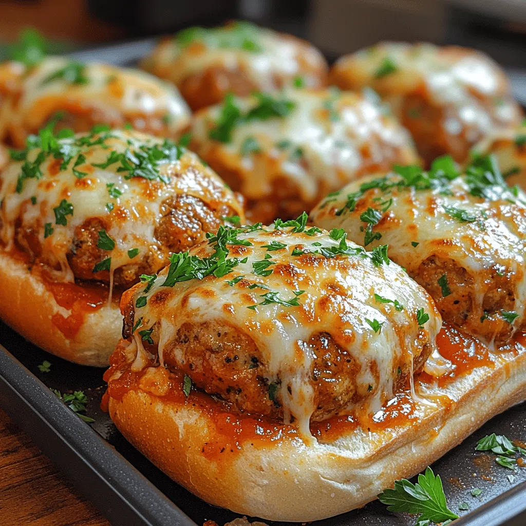 What makes Baked Chicken Parm Meatball Subs so universally loved? For starters, they offer the perfect combination of textures and flavors. The meatballs are tender and juicy, encased in a crispy golden exterior, while the melted mozzarella and Parmesan cheeses provide that irresistibly gooey texture we all crave. The tangy marinara sauce adds a layer of flavor that elevates this dish to new heights, making it a satisfying choice for lunch or dinner.