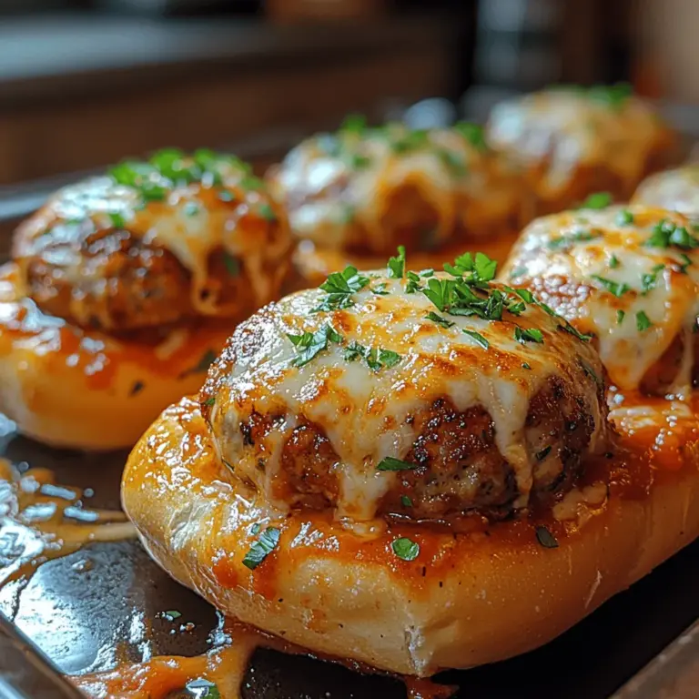 What makes Baked Chicken Parm Meatball Subs so universally loved? For starters, they offer the perfect combination of textures and flavors. The meatballs are tender and juicy, encased in a crispy golden exterior, while the melted mozzarella and Parmesan cheeses provide that irresistibly gooey texture we all crave. The tangy marinara sauce adds a layer of flavor that elevates this dish to new heights, making it a satisfying choice for lunch or dinner.