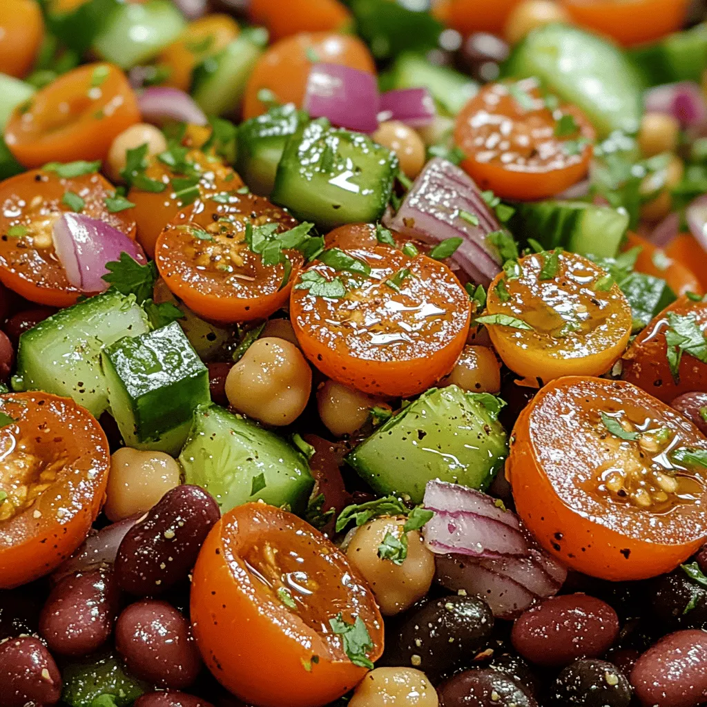 As the sun shines brighter and temperatures rise, the allure of summer salads becomes undeniable. These vibrant dishes not only provide a welcome reprieve from the heat but also allow for creativity in the kitchen using fresh, seasonal ingredients. Summer salads are the perfect way to embrace healthy eating while enjoying the abundance of flavors that the season has to offer. Among the myriad of options, the Refreshing Summer Bean Fiesta Salad stands out as a delightful choice that combines nutrition, flavor, and versatility.