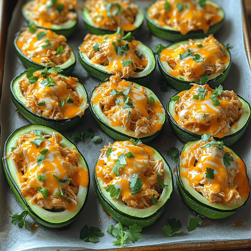 If you're on the hunt for a dish that marries bold flavors with a health-conscious twist, look no further than Spicy Buffalo Chicken Zucchini Boats. This innovative recipe presents a delightful alternative to traditional buffalo chicken dishes, offering a satisfying combination of spice and creaminess, all nestled in a nutritious zucchini vessel. As more people gravitate toward healthier eating habits, zucchini has emerged as a versatile base for a variety of fillings, making it an excellent choice for those seeking to lighten their meals without sacrificing taste.
