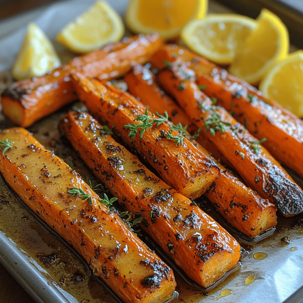If you're looking for a vibrant and flavorful side dish that complements a variety of main courses, look no further than Maple Dijon Roasted Carrots. This recipe beautifully marries the natural sweetness of carrots with the tangy kick of Dijon mustard, resulting in a dish that's not only delicious but also visually appealing. Roasting enhances the carrots' sweetness while the glaze provides a delightful caramelization, making each bite an explosion of flavor.