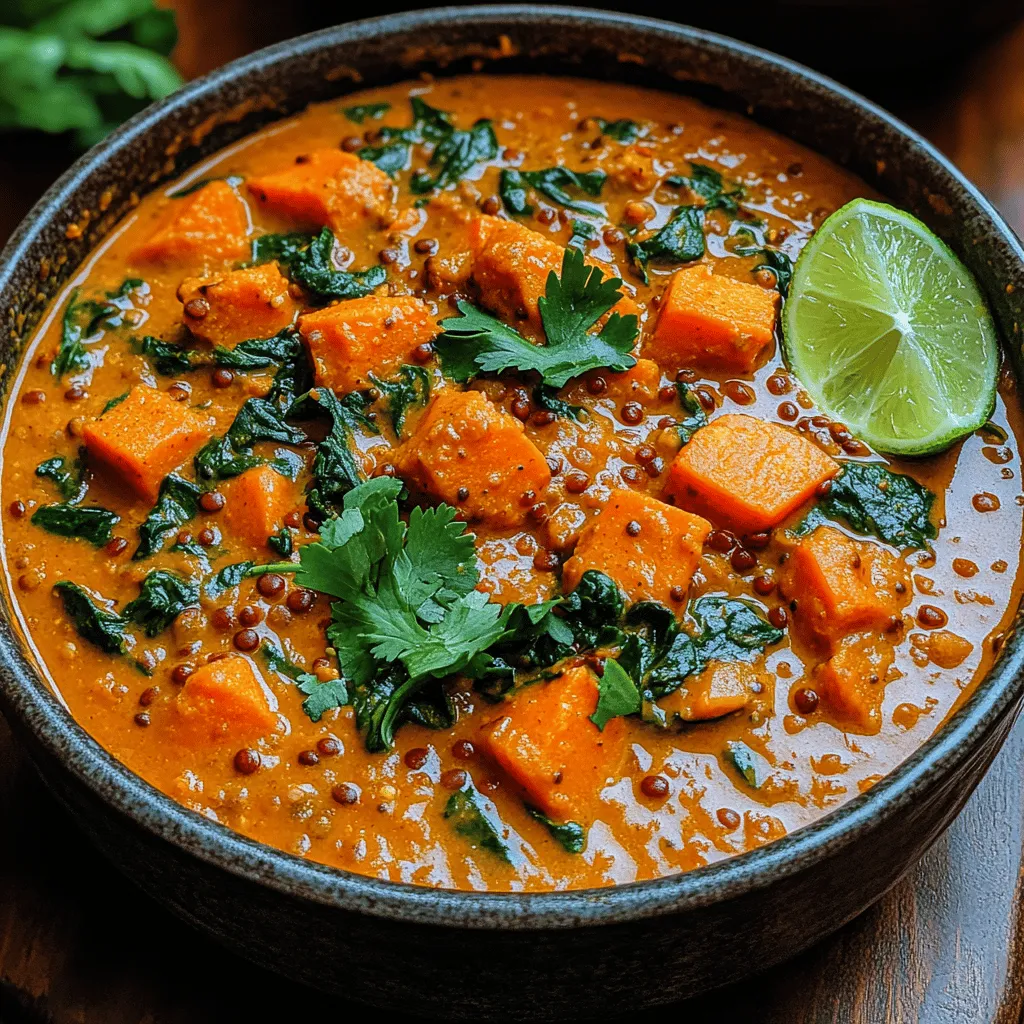 A successful curry relies on a balance of wholesome ingredients that work harmoniously together. Let’s take a closer look at the star players in this Savory Sweet Potato Lentil Curry.