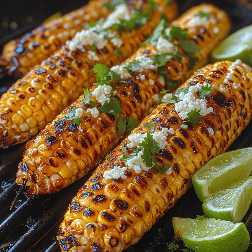 To create the best Chipotle Lime Grilled Corn, it's crucial to understand the role each ingredient plays in the dish. Here’s a breakdown of the key components:
