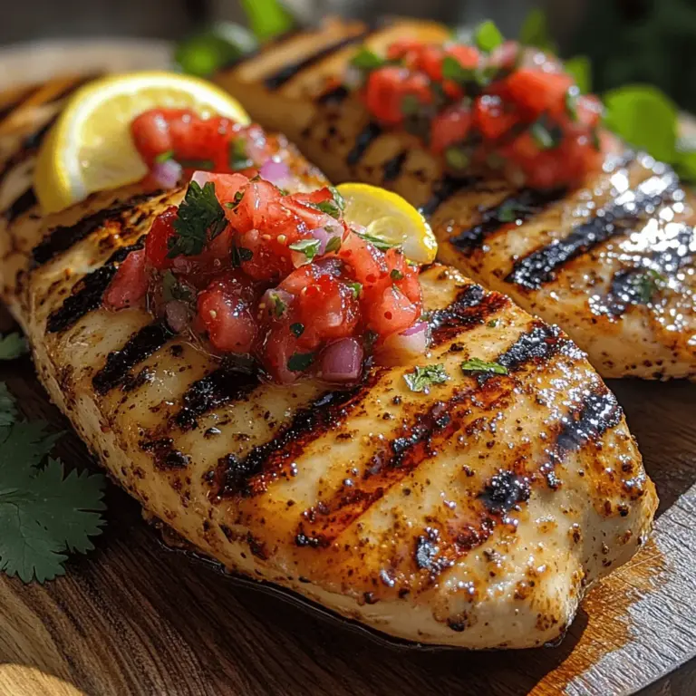 As the warm weather beckons, there's nothing quite like firing up the grill and enjoying a meal that celebrates the season's bounty. One such dish that perfectly encapsulates the essence of summer is Grilled Chicken with Strawberry Salsa. This vibrant recipe combines the smokiness of perfectly grilled chicken with the refreshing sweetness of strawberries, creating a delightful fusion of flavors that is not only delicious but also visually appealing.