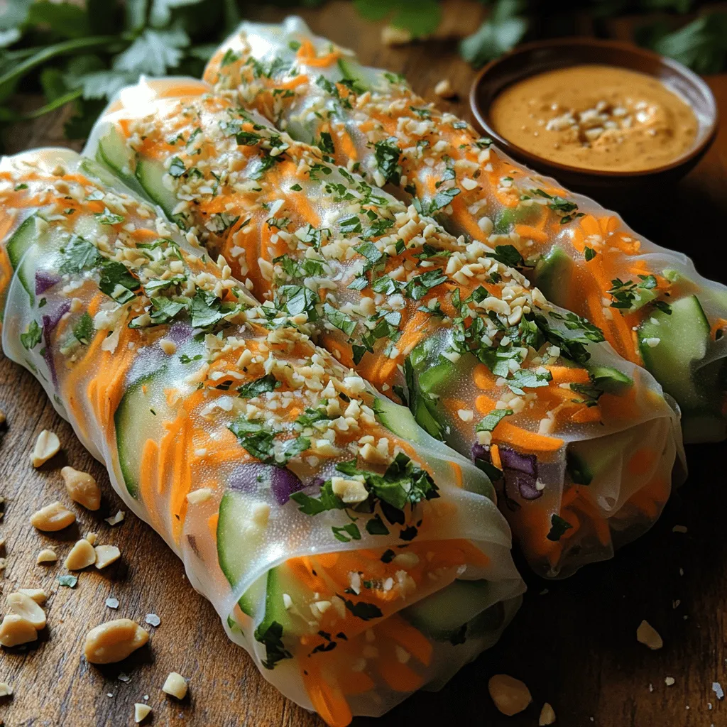 In recent years, spring rolls have surged in popularity across global cuisine, captivating taste buds with their delightful combination of textures and flavors. Originating from Southeast Asia, these versatile rolls are not only a staple in many cultures but also a canvas for creativity in the kitchen. The Rainbow Veggie Spring Rolls, in particular, stand out for their vibrant colors and fresh ingredients, making them a perfect choice for those seeking a healthy and visually appealing dish. Packed with an array of fresh vegetables and herbs, these spring rolls are not only a feast for the eyes but also a powerhouse of nutrition.