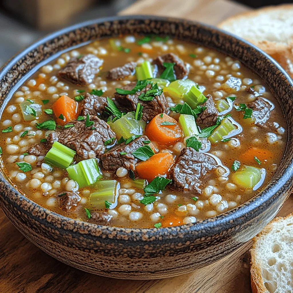 When it comes to the ultimate comfort food, few dishes can compete with a hearty bowl of beef barley soup. This classic dish brings together the rich flavors of tender beef, wholesome barley, and a medley of fresh vegetables, delivering not just a meal but an experience that warms you from the inside out. Whether it’s a chilly winter evening or a rainy afternoon, a steaming bowl of beef barley soup is the epitome of coziness, offering a sense of nostalgia that many of us cherish.