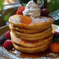 Pancakes have long been celebrated as a beloved breakfast staple across cultures, cherished for their versatility and comforting nature. From classic Saturday morning breakfasts to gourmet brunches, pancakes have always held a special place in our hearts and stomachs. However, the secret to a truly memorable pancake lies in achieving that perfect fluffy texture—light, airy, and just the right amount of golden brown. This is where buttermilk comes into play, transforming ordinary pancakes into a culinary delight.