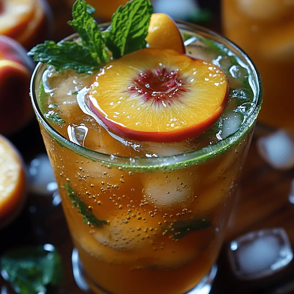 As the sun shines brighter and temperatures rise, nothing quite compares to a refreshing beverage that not only quenches your thirst but also lifts your spirits. One drink that captures the essence of summer is the Peach Iced Green Tea Fizz. This delightful concoction combines brewed green tea, juicy ripe peaches, and sparkling water for a revitalizing drink that’s perfect for warm afternoons or social gatherings. Not only does this recipe deliver a burst of flavor, but it also capitalizes on the numerous health benefits of green tea and fresh fruit.