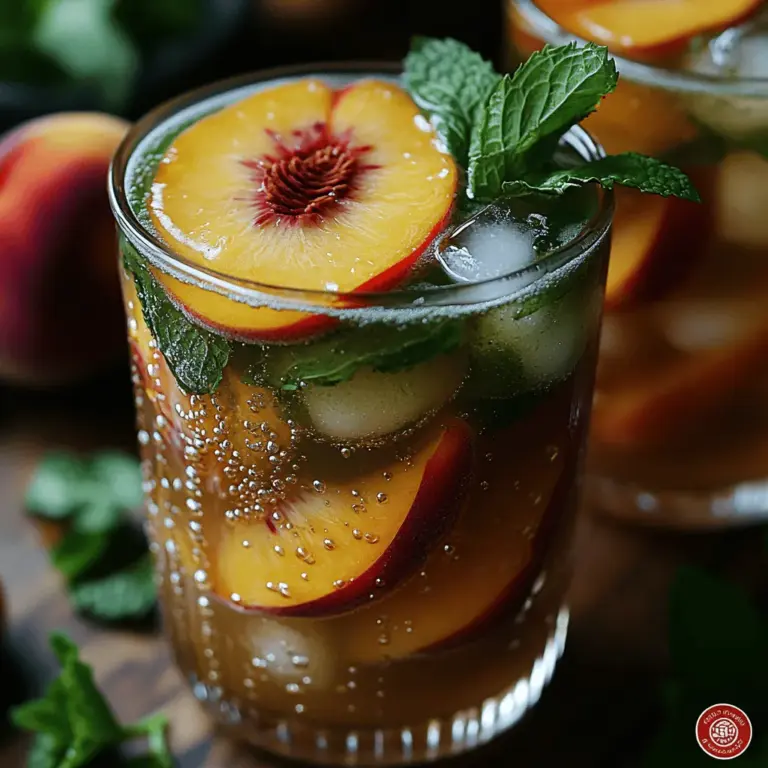 As the sun shines brighter and temperatures rise, nothing quite compares to a refreshing beverage that not only quenches your thirst but also lifts your spirits. One drink that captures the essence of summer is the Peach Iced Green Tea Fizz. This delightful concoction combines brewed green tea, juicy ripe peaches, and sparkling water for a revitalizing drink that’s perfect for warm afternoons or social gatherings. Not only does this recipe deliver a burst of flavor, but it also capitalizes on the numerous health benefits of green tea and fresh fruit.