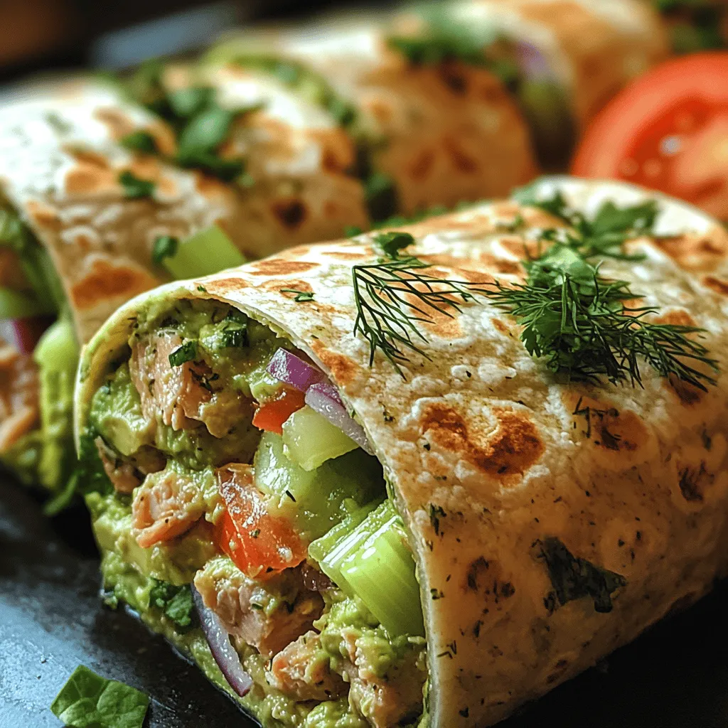 The success of any recipe lies in the quality and selection of its ingredients. In the case of Creamy Avocado Tuna Wraps, each component plays a vital role in creating a harmonious blend of flavors and textures. Let's take a closer look at the key ingredients that make this dish not only delicious but also nutritious.