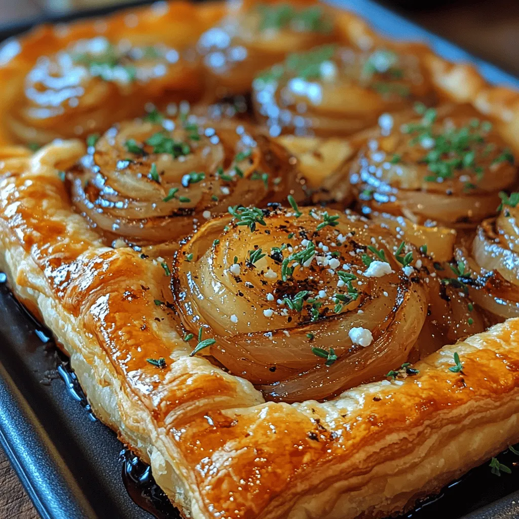 At the foundation of our Caramelized Onion and Goat Cheese Delight lies puff pastry, a versatile and essential element in many culinary creations. The magic of puff pastry lies in its flaky texture, which results from multiple layers of dough and butter rolled and folded together. This process creates a light and airy base that not only provides a satisfying crunch but also serves as an excellent canvas for flavorful toppings.