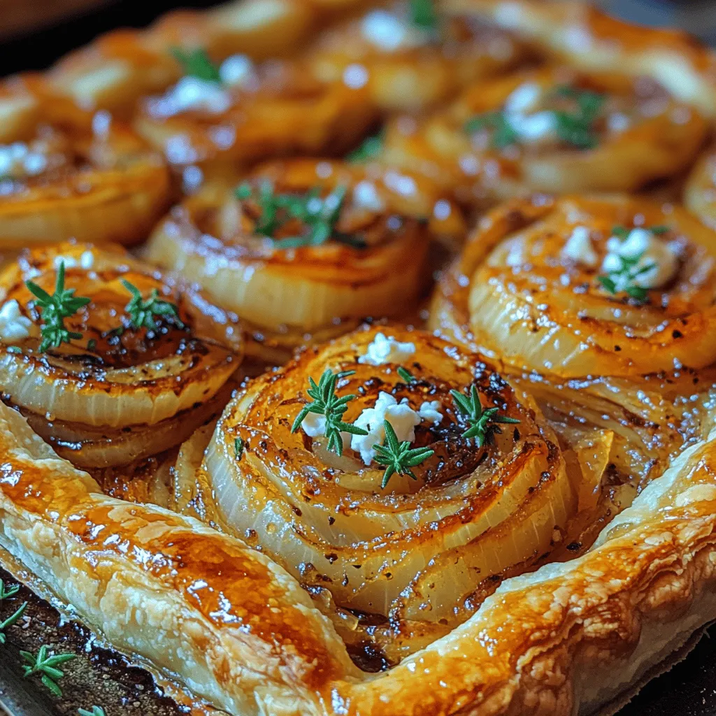 At the foundation of our Caramelized Onion and Goat Cheese Delight lies puff pastry, a versatile and essential element in many culinary creations. The magic of puff pastry lies in its flaky texture, which results from multiple layers of dough and butter rolled and folded together. This process creates a light and airy base that not only provides a satisfying crunch but also serves as an excellent canvas for flavorful toppings.