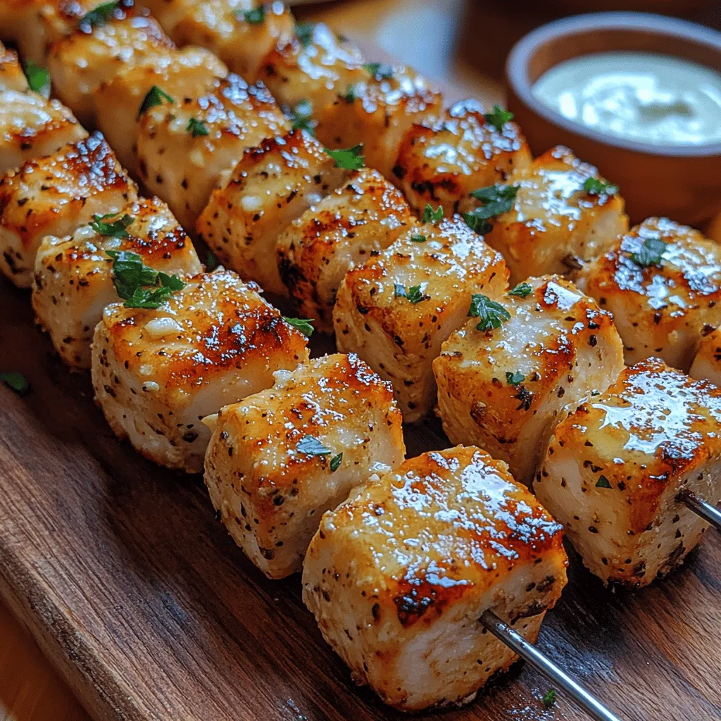 To create the ultimate Ranch Garlic Parmesan Chicken Skewers, it is essential to understand the key ingredients that contribute to the flavor and texture of this dish. Each component plays a vital role in enhancing the overall taste and ensuring a satisfying meal.