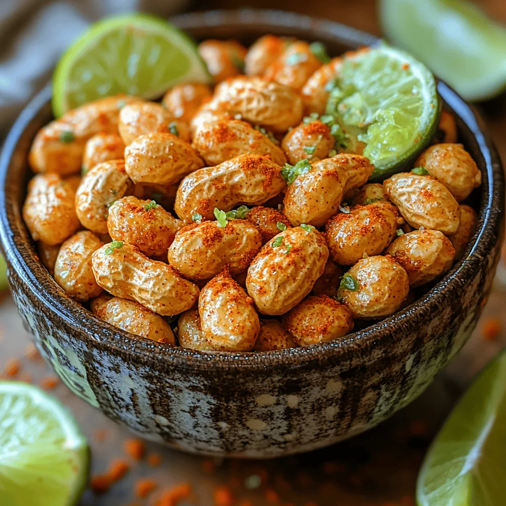 Zingy Lime Chili Roasted Peanuts