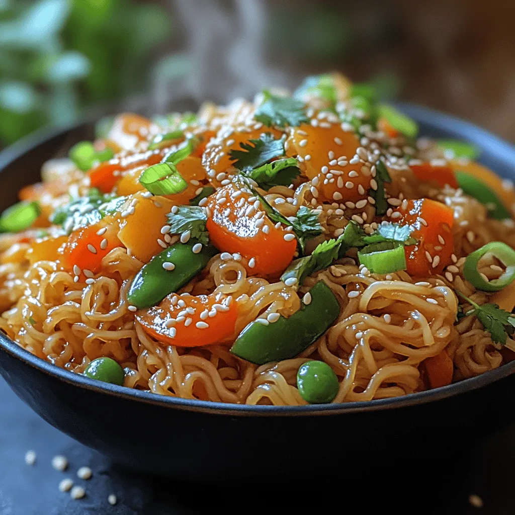 Zingy Ginger Soy Stir-Fry Noodles