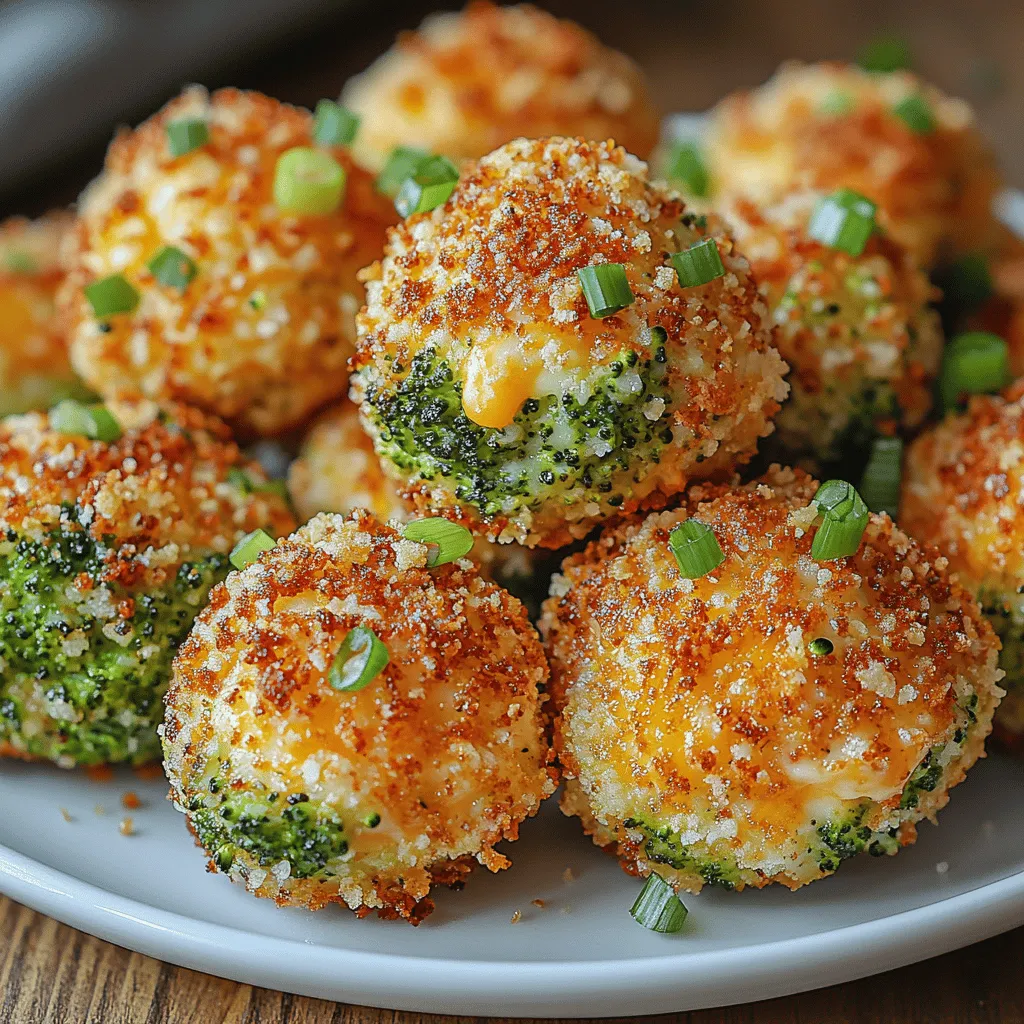Golden Cheddar Broccoli Bites Recipe