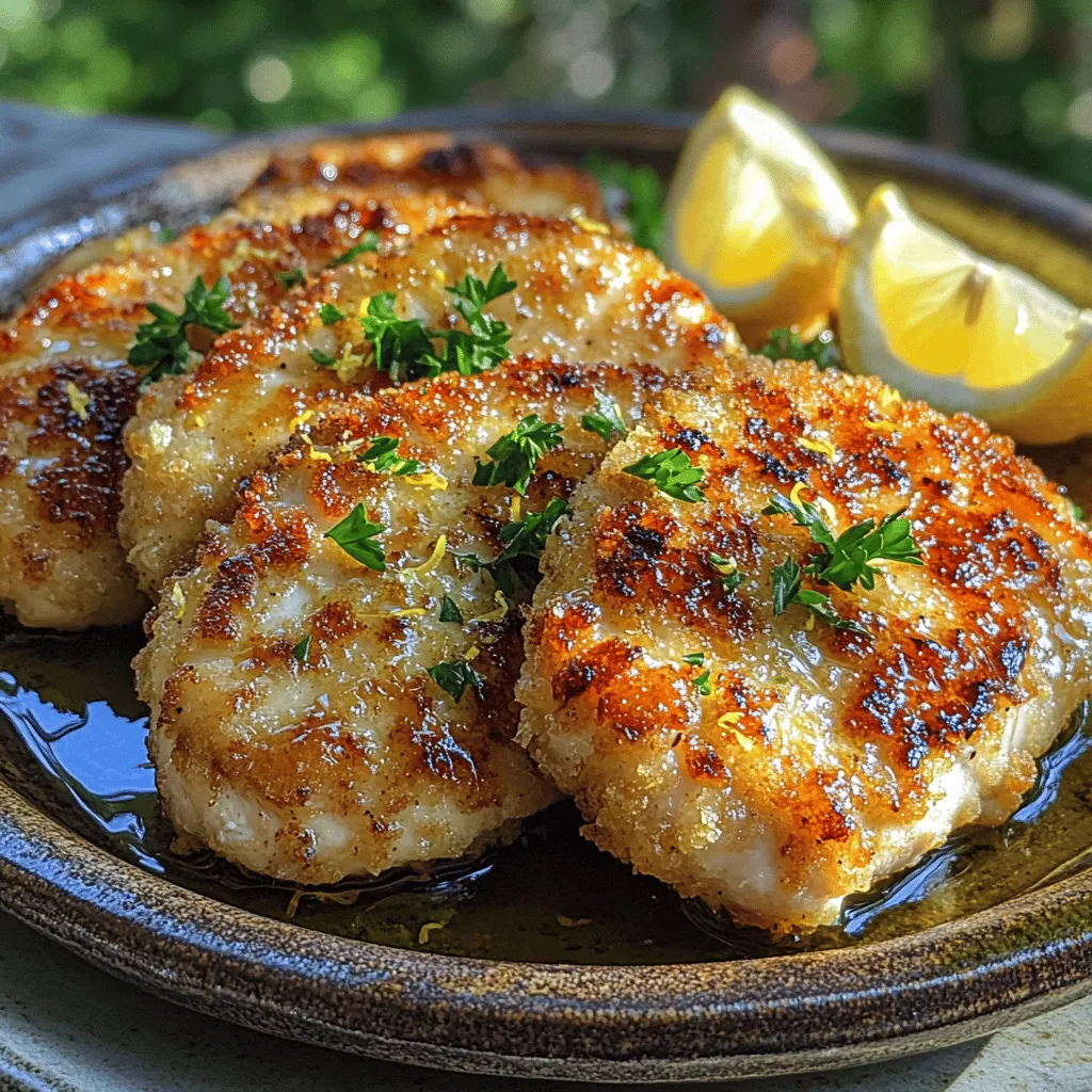 When it comes to versatile and mouthwatering dishes, few can compete with the timeless appeal of lemon chicken cutlets. This vibrant recipe boasts a perfect balance of zesty and crispy elements, making it an ideal choice for both weeknight dinners and special occasions. Imagine tender chicken breasts coated in a golden, crunchy crust infused with the bright flavors of lemon. Whether served alongside a fresh salad or nestled in a sandwich, these lemon chicken cutlets are sure to impress.
